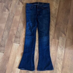 7 For All Mankind “Kaylie” Bootcut Jeans – Dark Wash – Size 27